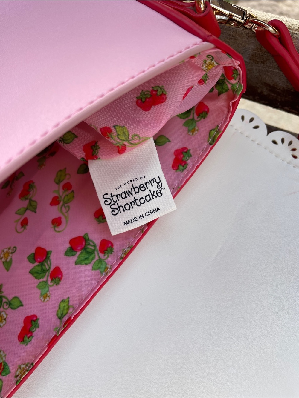 Strawberry Shortcake Crossbody Bag - Picture 6 of 7
